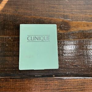 Vintage Clinique Green Compact Travel Mirror